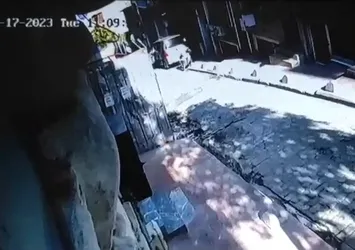 4 yaşındaki çocuğun mucize kurtuluşu! O anlar kameraya yansıdı