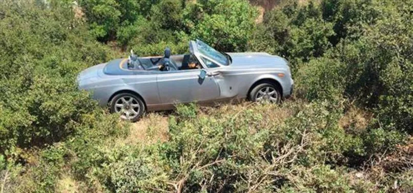 Ali Ağaoğlu’nun Rolls Royce’u kaza yaptı