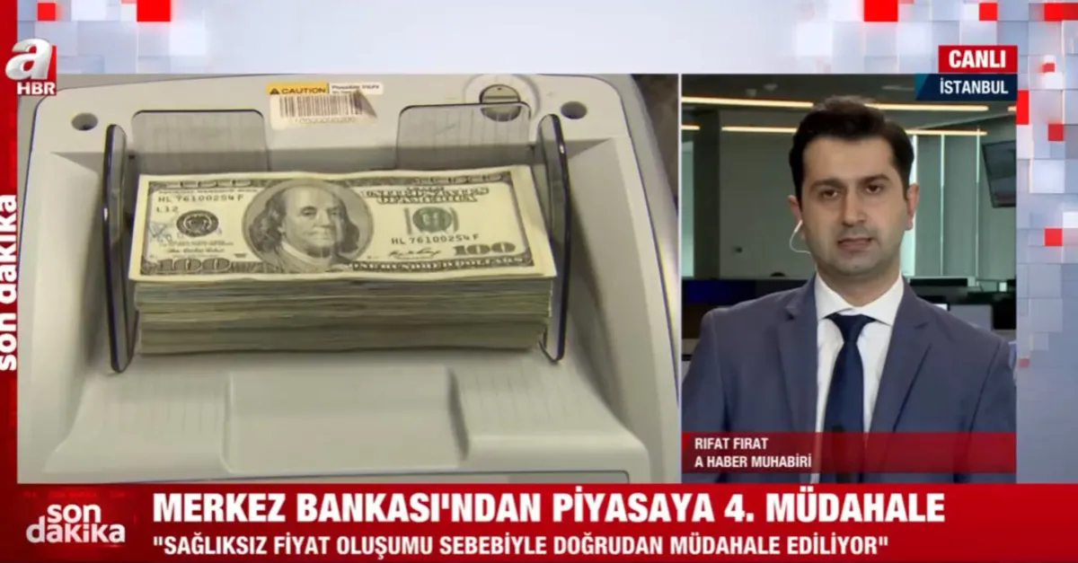 Merkez Bankası’ndan piyasaya 4. müdahale