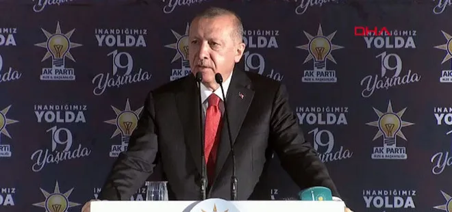 Başkan Erdoğan’dan Rize’de flaş açıklamalar