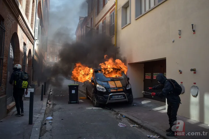 Fransa savaş alanına döndü 4