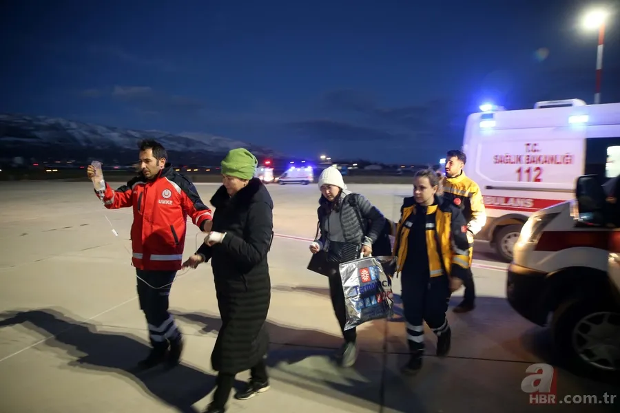 Cumhurbaşkanlığı uçağı depremzedeler için havalandı 19