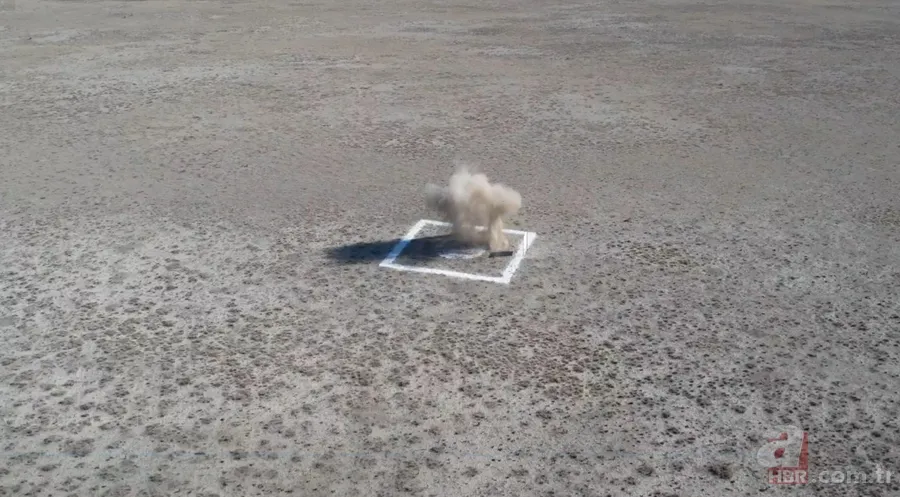 Bayraktar Akıncı 'TOLUN Minyatür Bomba' ile vurdu: 26 bin feet'ten 30 km'deki hedefe tam isabet 24