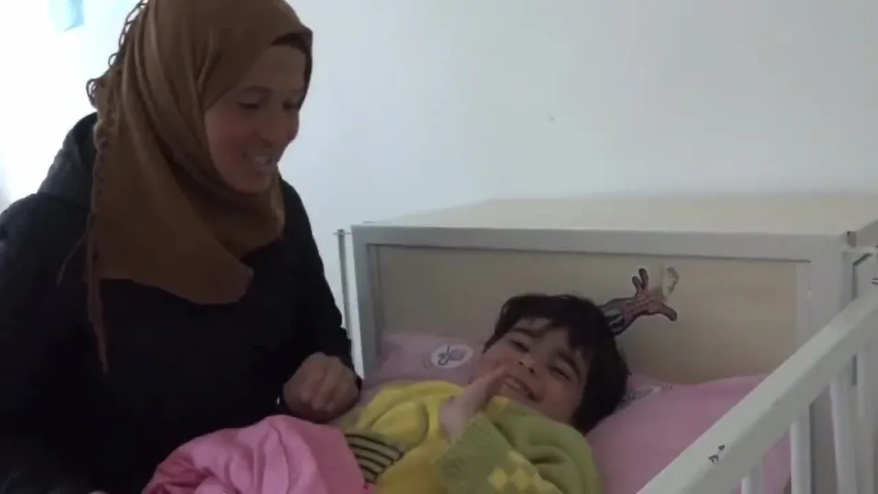 Bakanlık sosyal medya hesabından duyurdu: Rasulayn Hastanesi çocuklara şifa dağıtmaya başladı