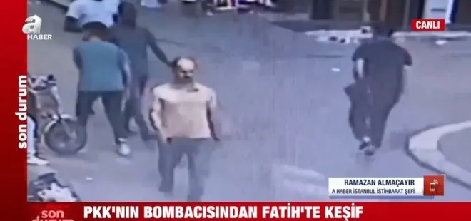 Talimatı Murat Karayılan’dan almıştı: PKK’nın bombacısından Fatih’te keşif
