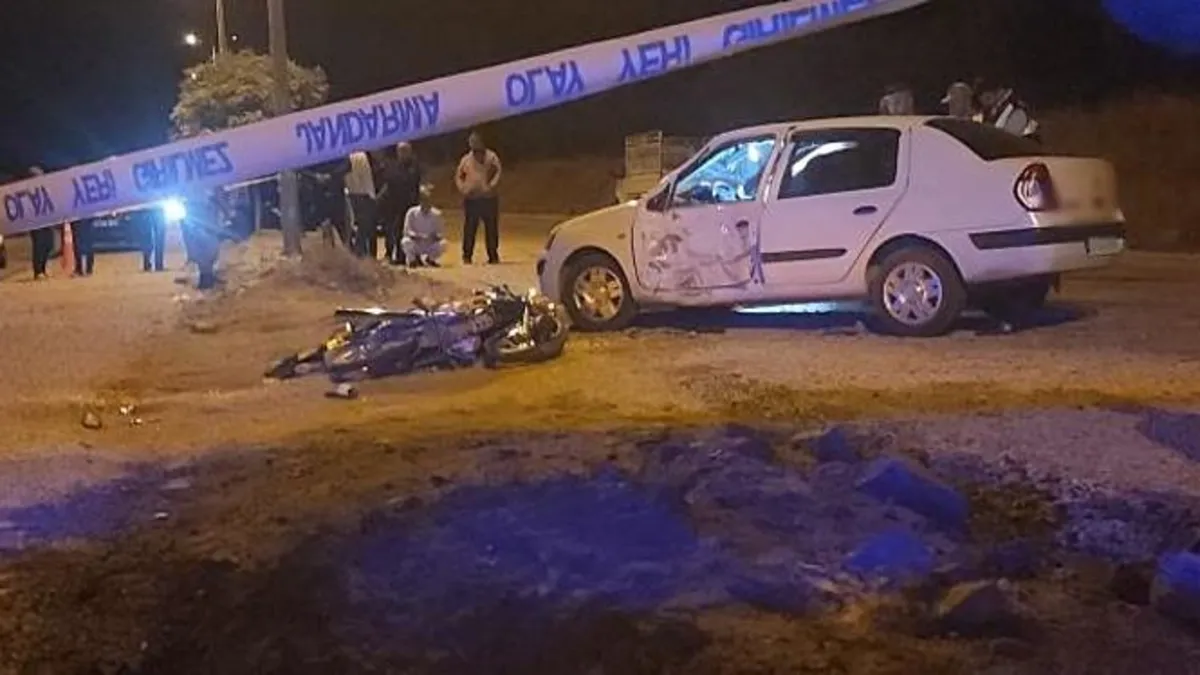 Hatay'da trafik kazası! 1 ölü 1 yaralı