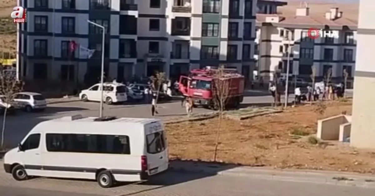 5 katlı binada çıkan yangın korkuttu