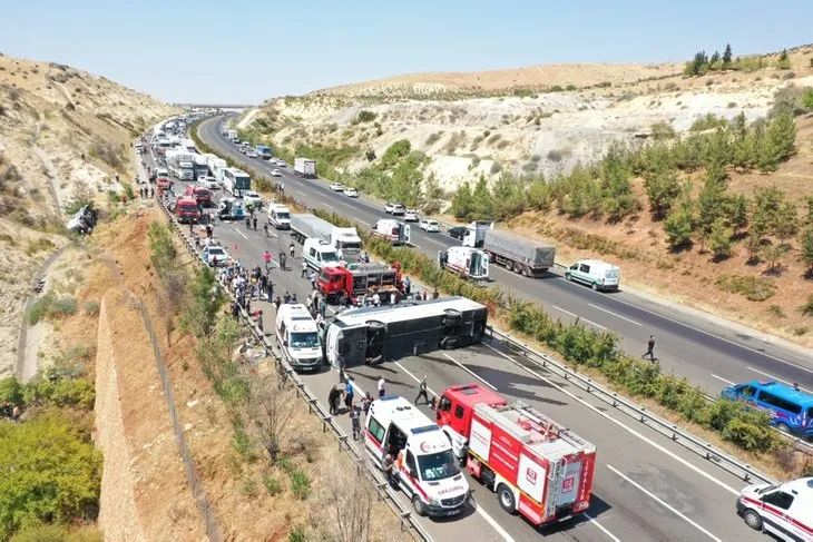 Gaziantep'te 15 kişinin öldüğü kazanın sebebi aşırı hız! 307 metre fren yapmış, takometre 130'da takılı kalmış