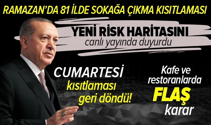 Başkan Recep Tayyip Erdoğan Kabine toplantısı sonrasında duyurdu! Yeni kısıtlama geldi mi? Ramazan'da kısıtlamalar olacak mı? Tam kapanma kararı alındı mı?