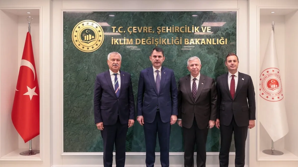 CHP'li belediye başkanlarından Çevre, Şehircilik ve İklim Değişikliği Bakanlığına ziyaret