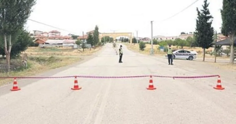Cankiri Da Bir Koy Karantinaya Alindi