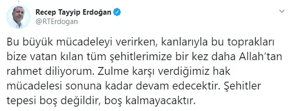 Son dakika: Başkan Erdoğan: Türkiye hayati bir mücadele içerisindedir - 3
