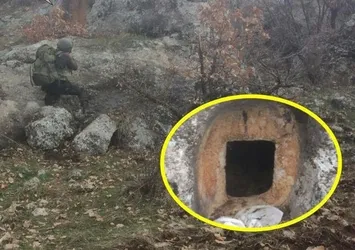 PKK sığınağında ısı güdümlü füze bulundu