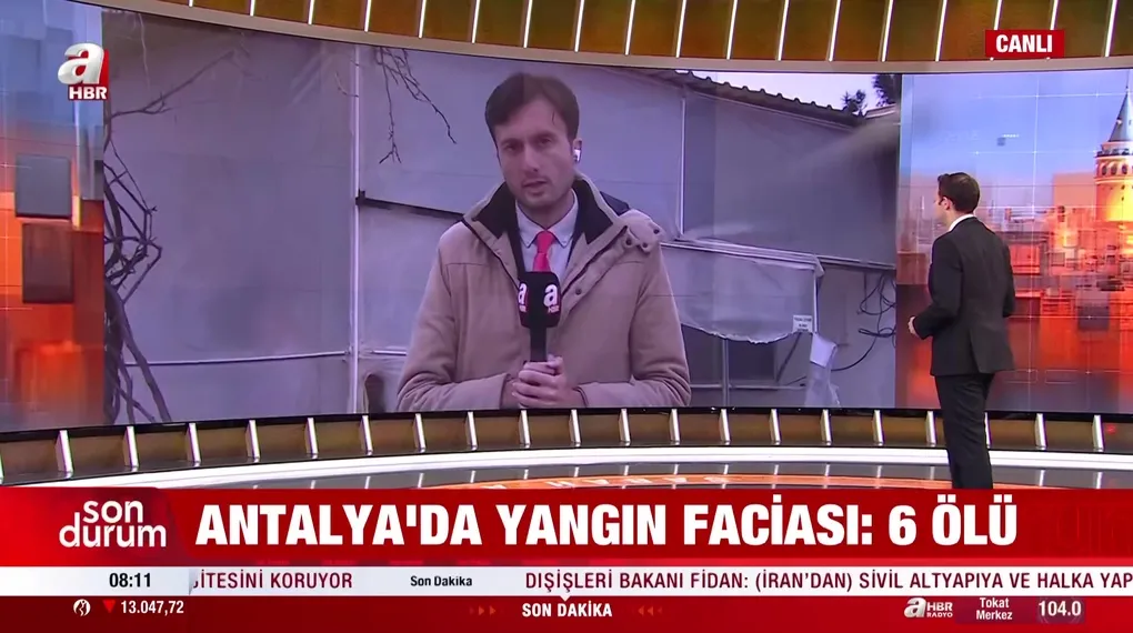 Antalya'da yangın faciası: 5'i çocuk, 6 ölü