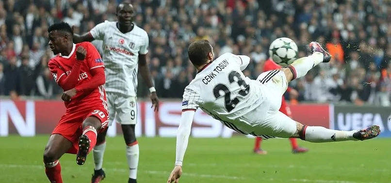 Cenk Tosun'un Benfica'ya attığı gol en iyiye aday