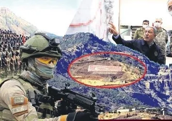 Teröristlerin toplantı yeri Şahinkaya artık Mehmetçik'in hakiminde!