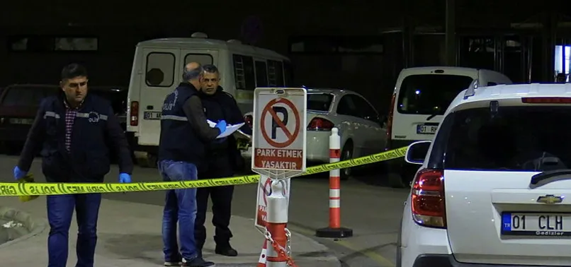 Hastane otoparkında dehşet!