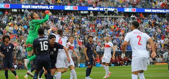 İlk provada mutlu son! Türkiye ABD’yi 2-1 mağlup etti