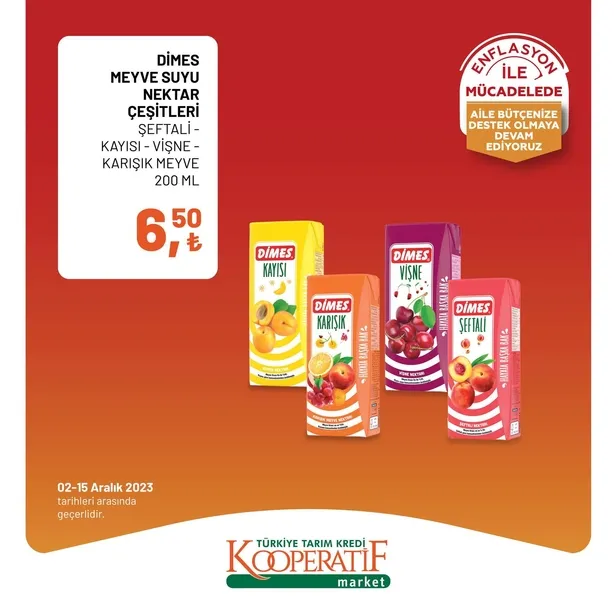 Tarım Kredi Market 11 Aralık indirim kataloğu çıktı! Dev rulo havlu, yumuşatıcı, çay, bütün piliç, tereyağı, tost peyniri, süt, beyaz peynir, pirinç ucuza satışta…