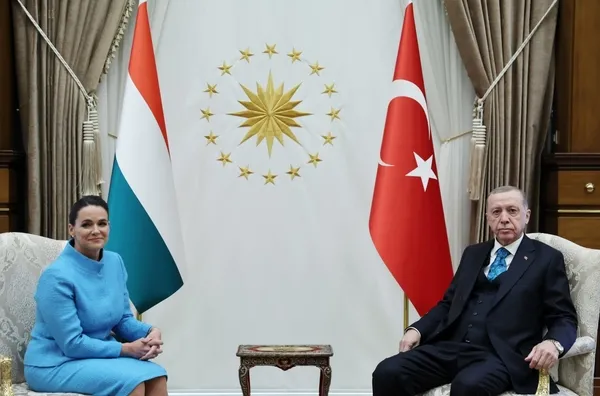 Başkan Recep Tayyip Erdoğan ile Macaristan Cumhurbaşkanı Katalin Novak’tan kritik açıklamalar