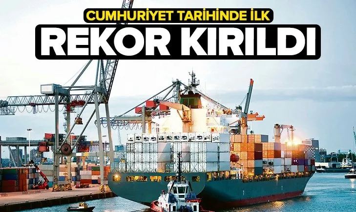 Bakan açıkladı! İhracatta Cumhuriyet tarihinin rekoru kırıldı