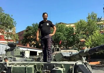 Şehit polisin duygulandıran paylaşımı