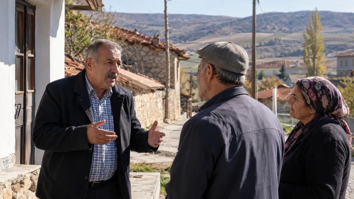 Muhtarlar, mahalle ve köy sakinlerinin taleplerini ilgili kamu kurumlarına iletiyor. (A Haber)