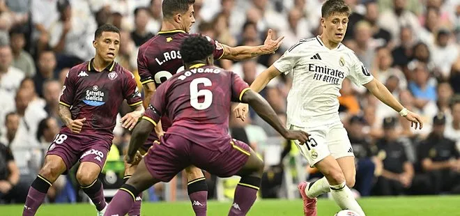 Real Madrid 3 attı 3 aldı! Arda Güler maça ilk 11’de başladı