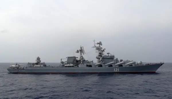 Batan Rus gemisi Moskova'nın mürettebatına ne oldu? Rusya'nın yayınladığı videoda dikkat çeken detay - 1