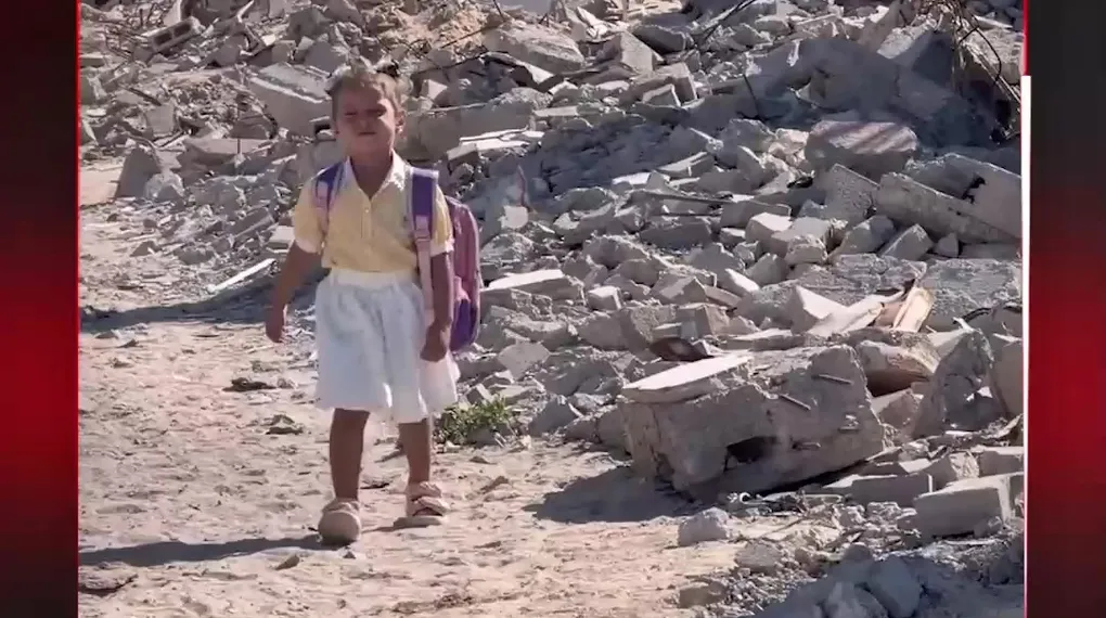 GAZZE’DE OKULUN İLK GÜNÜ…