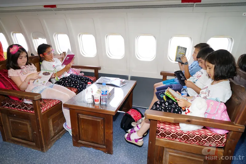 Kastamonu'da Boeing 737 tipi yolcu uçağı Millet Kıraathanesi oldu 5