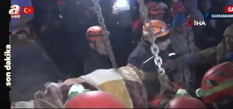 112 saat sonra Kahramanmaraş ve Gaziantep’te 2 kişi enkazdan sağ çıkarıldı