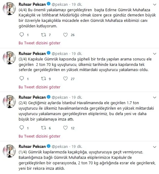 Son dakika: Ticaret Bakanı Ruhsar Pekcan açıkladı! "Kapıkule'deki operasyonda yeni rekora imza atıldı" - 6