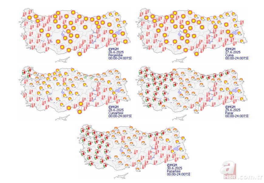 MGM'den tehlikeli sıcak hava uyarısı: 2 gün boyunca nemle birlikte etkisi pik yapacak! Gölgeye kaç, bu saatlerde sakın çıkma 4