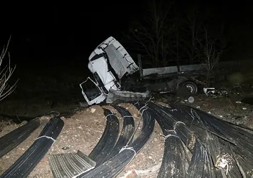 Çankırı'da tır kazası: 2 ölü 2 yaralı