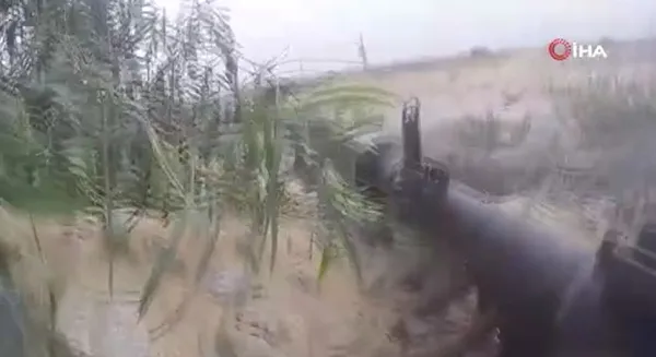 Kassam Tugayları: Gazze’nin doğusunda İsrail’e ait 4 askeri aracı imha ettik | İşte çatışma anları...