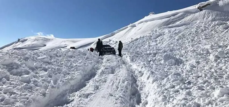 KAYAK MERKEZİ YOLUNA ÇIĞ DÜŞTÜ!