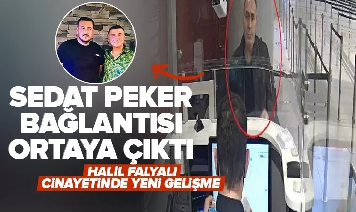 Halil Falyalı cinayetiyle ilgili yeni gelişme! Katil zanlısı Mustafa Söylemez Sedat Peker’in akrabasıyla görüştü