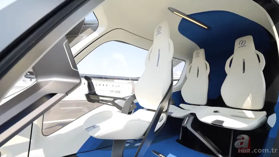 Trafik derdine son veren teknoloji! Uçan taksi havalanmaya başladı 5