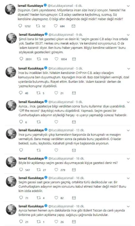 İsmail Küçükkaya’dan İnce'ye yanıt - 2