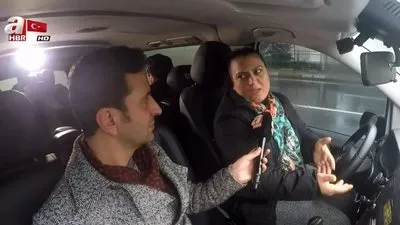 Kadın taksici yaşadıklarını anlattı
