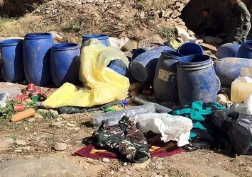 Tunceli'de terör örgütüne ait sığınak bulundu