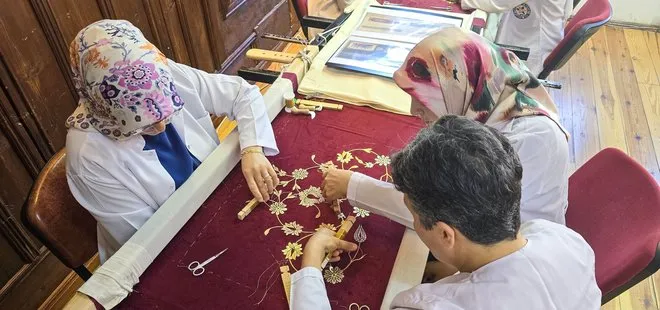 Eskiyen puşideler Tokat'ta yeniden ilmek ilmek işleniyor