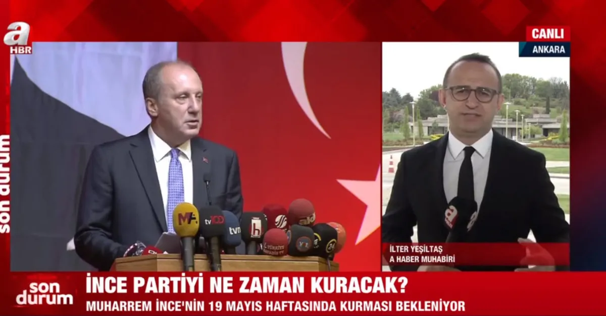 Muharrem İnce partiyi ne zaman kuracak?
