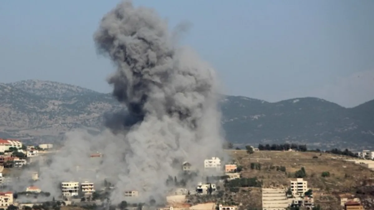 İsrail'den Lübnan’da Hizbullah'a saldırı! Altyapısını vurdu