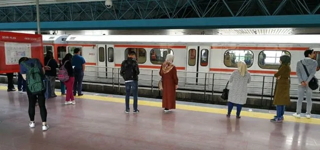 Ankara metrosunda bir kişi intihar etti