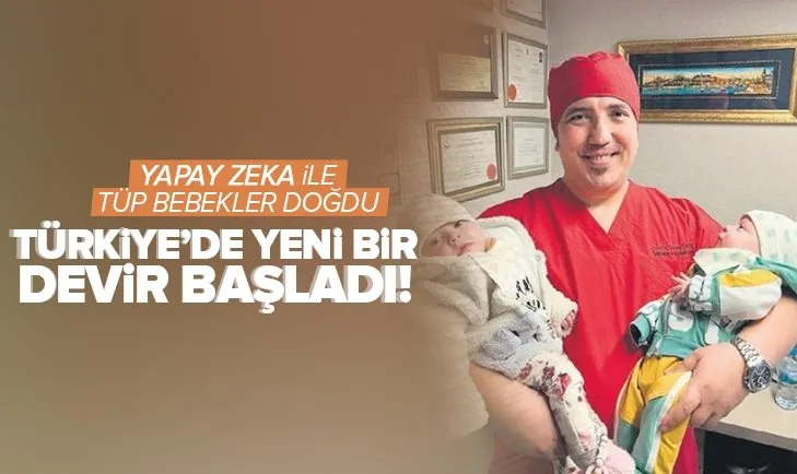 Tüp bebekte yeni bir devir başladı! Yapay zeka ile ikiz bebeklerini kucaklarına aldılar