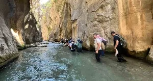 Hançer ve Hapis Kanyonu’na ziyaretçi akını