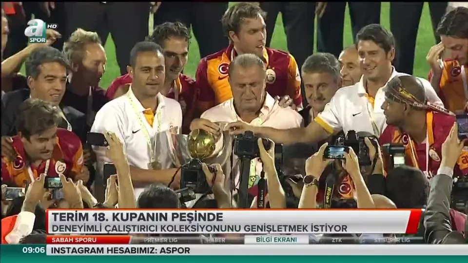 Fatih Terim 18. kupanın peşinde!