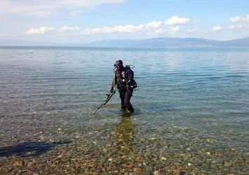 Seyhan Baraj Gölü'nde 207 mermi bulundu